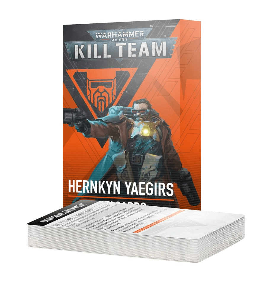 Warhammer 40K Kill Team - Datacards Hernkyn Yaegirs