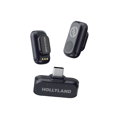 Hollyland LARK A1 Mini Duo Wireless Microphone System USB-C RX