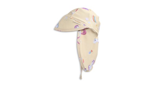 Filibabba - Lykke UV Summer Hat - Unicorn Shores - Yellow - 1-3 years, bild 3