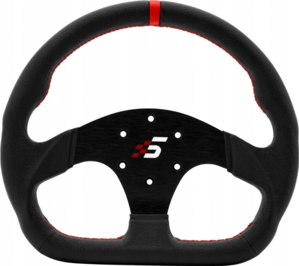 Simagic D-Shaped Wheel without HUB - Leather - 325m - Wheel