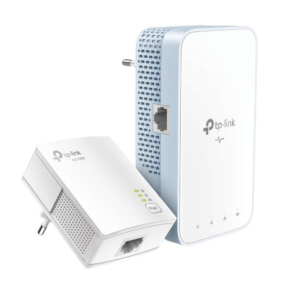 TP-LINK AC750 AV1000 Gigabit WLAN Powerline-adapterpaket – 1000 Mbit/s – IEEE 1901 – IEEE 802.3 – IEEE 802.3ab – IEEE 802.3u – Typ E/F – Gigabit Ethernet – 10, 100, 1000 Mbit/s – Wi-Fi 5 (802.11ac)