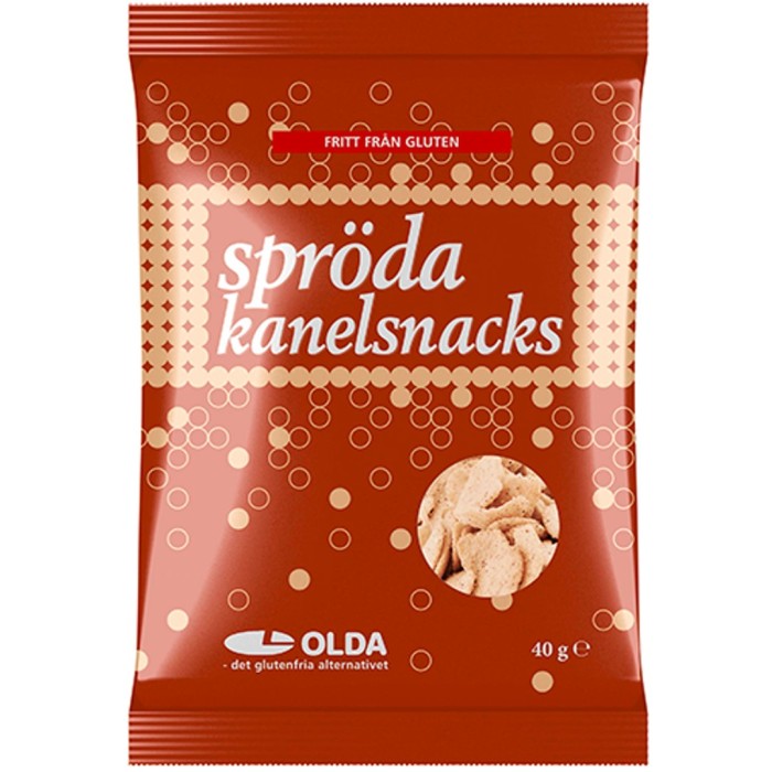 Olda Spröda Kanelsnacks 40 g
