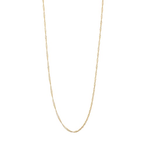 PILGRIM - PERI Twirl Necklace - Gold-Plated - 40 + 9 cm