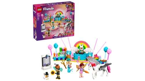 LEGO Friends Maskeradfest med enhörning och älva 42661, bild 3