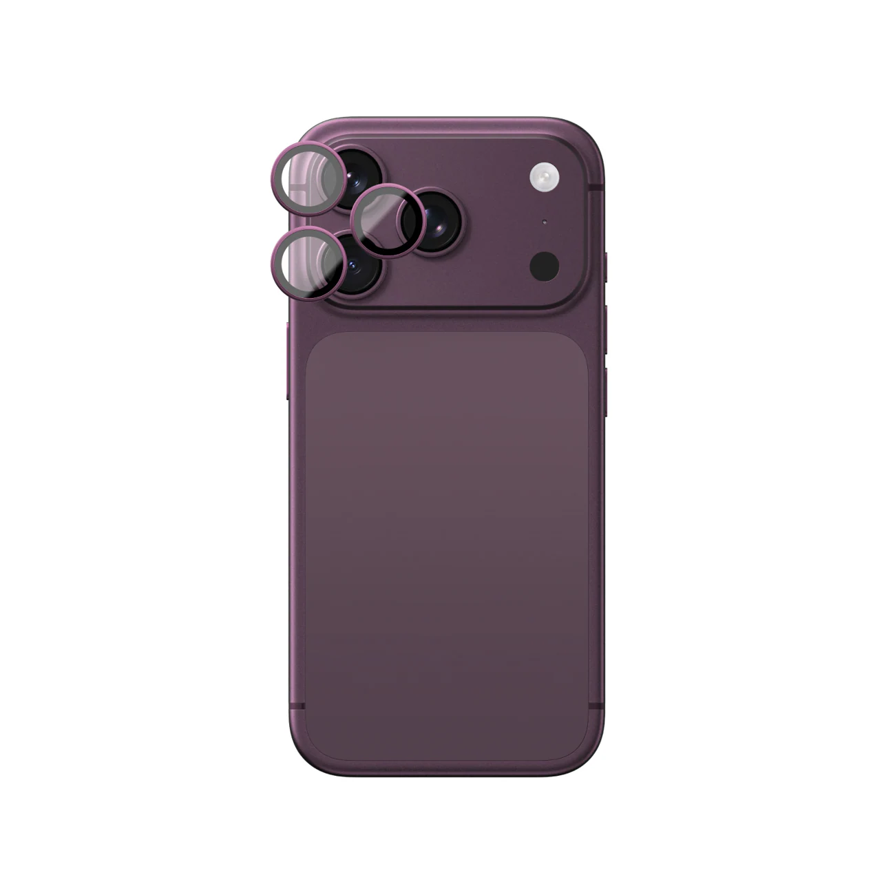 AmazingThing Titan Vision-lins i safir till iPhone 18 Pro / 18 Pro Max – Lila