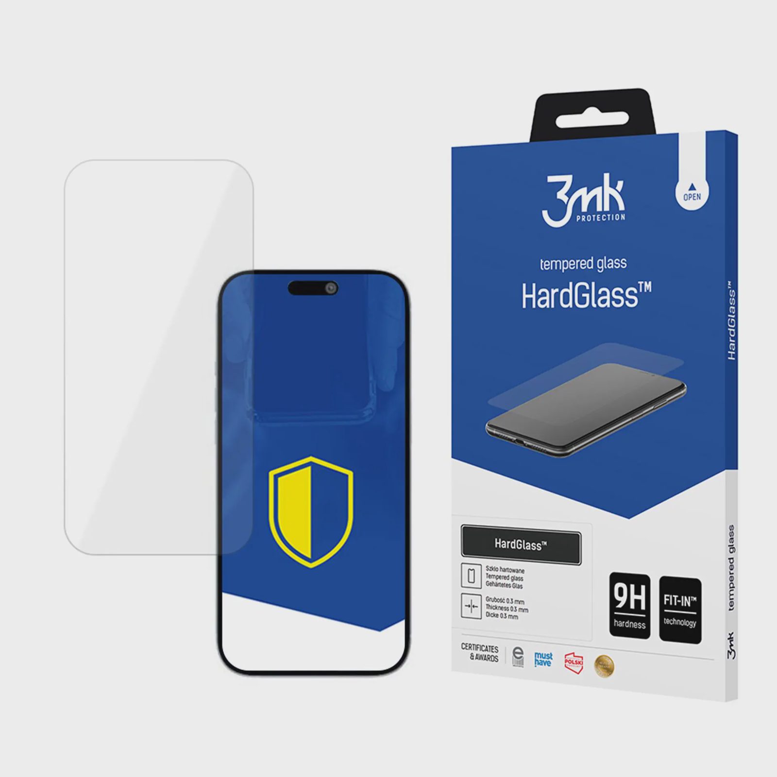 3mk HardGlass härdat glas till Apple iPhone 17 Air