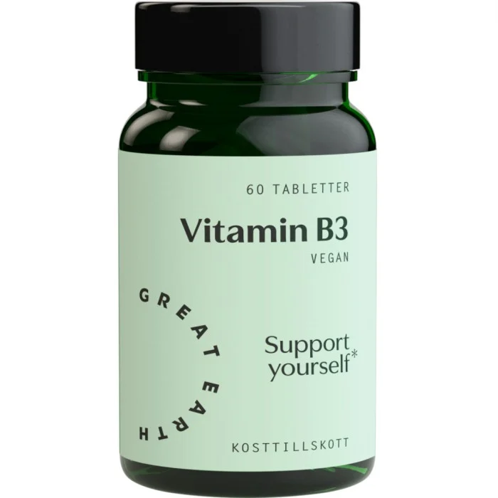 Great Earth Vitamin B3 60pcs