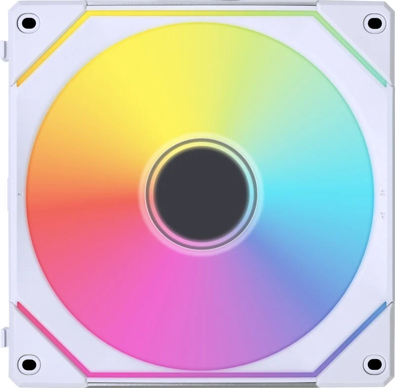 Lian Li UNI FAN SL-INF - Chassi fläkt - 140mm - Vit med RGB LED - 28 dBA