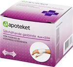 Apoteket Gasbinda 2,5 m x 4 cm, 4 cm x 2,5 m