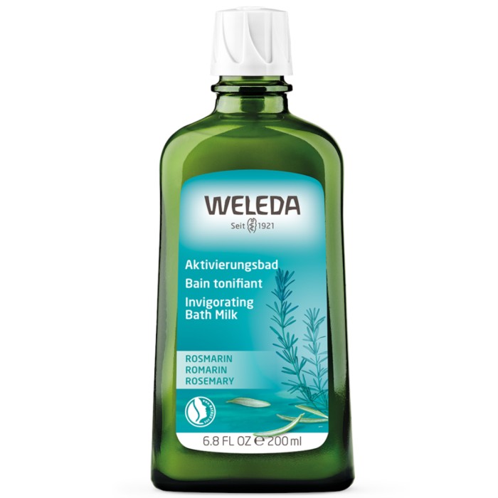 Weleda Rosemary Invigorating Bath Milk 200 ml, bild 2