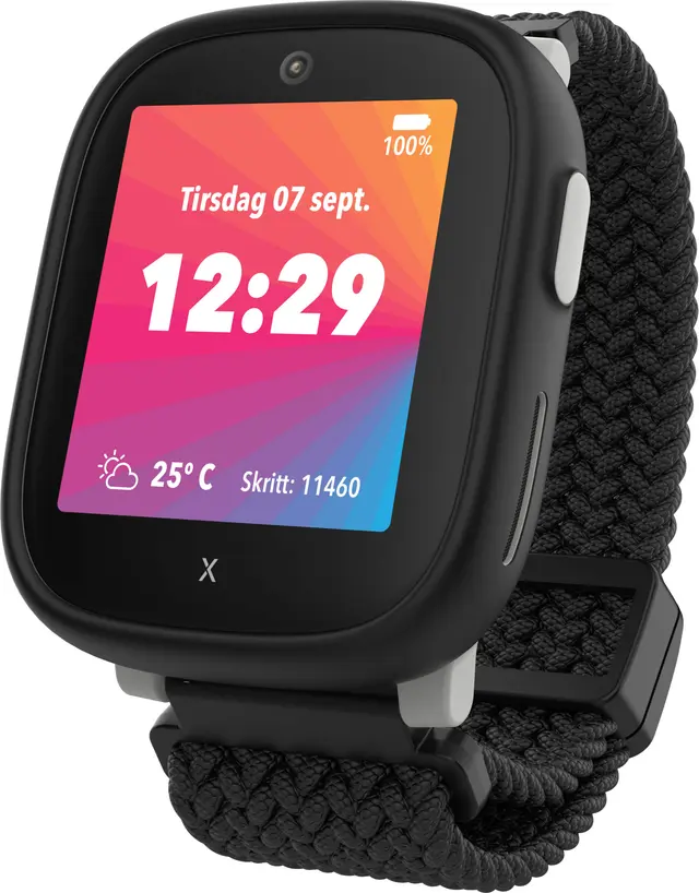 Xplora X6 Play eSIM mobilklocka för barn, svart