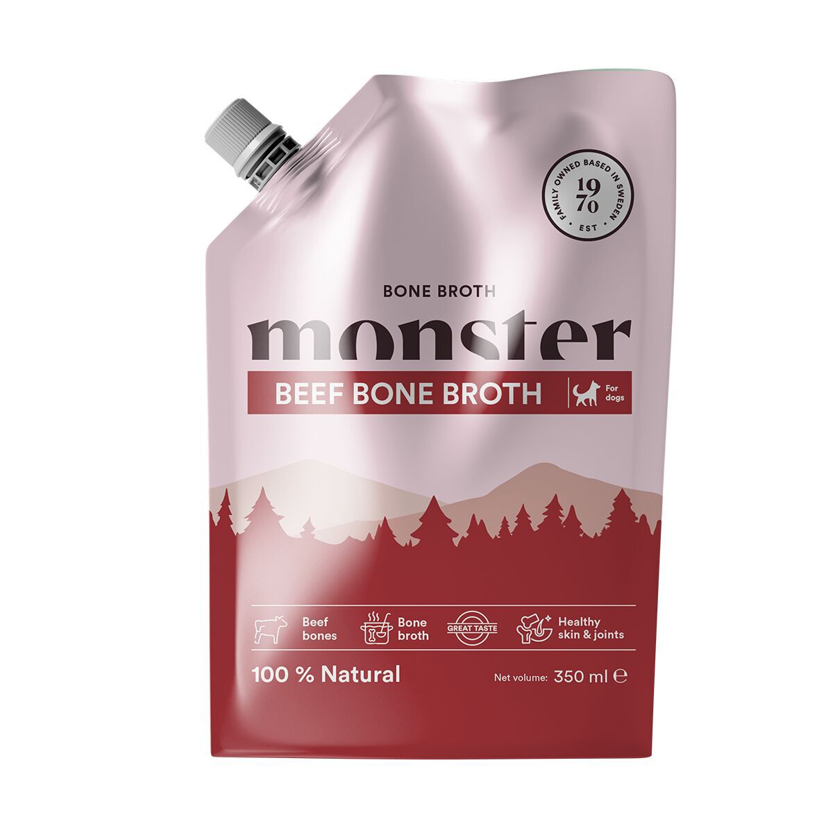 Monster Bone Broth Beef 350ml