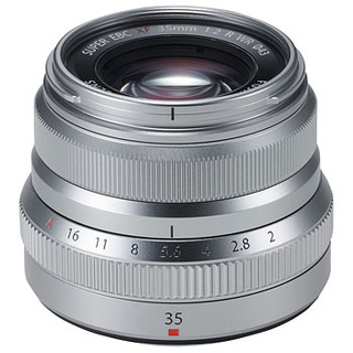 Fujinon XF 35mm f/2 R WR silver