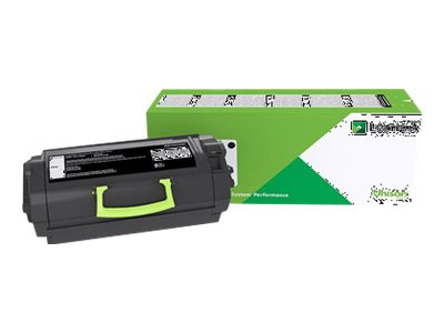 Lexmark 622HE - Lång livslängd - svart - original - tonerkassett Lexmark Corporate - för Lexmark MX710, MX711, MX810, MX811, MX812