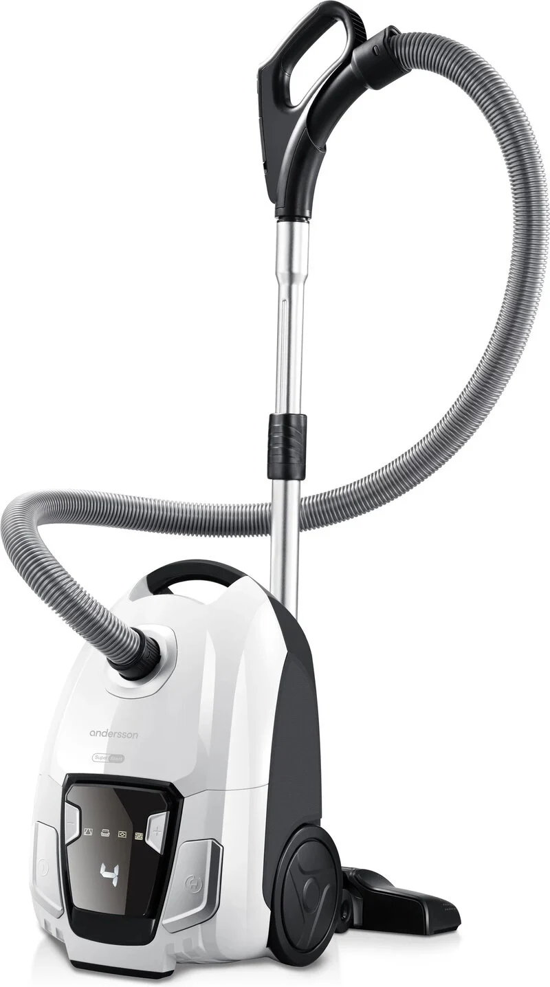 Andersson VMC-W3000 dammsugare med extra munstycken (vit)