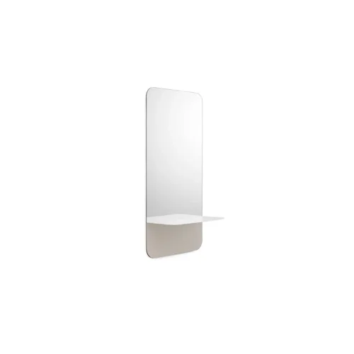 Normann Copenhagen - Horizon Spegel Vertikal - 80x40 cm - Vit