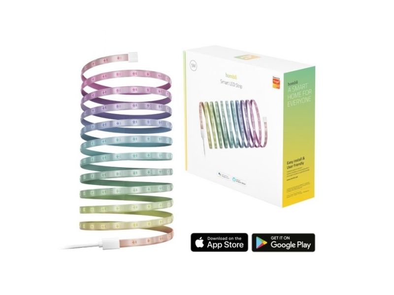 Hombli - Smart LED Strip RGB 5m, bild 4