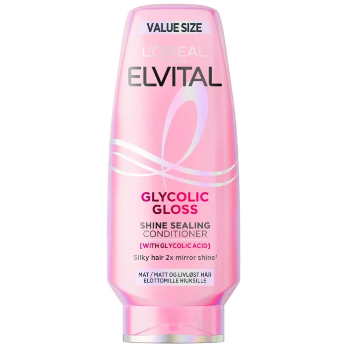 L'Oréal Paris Elvital Glycolic Gloss Balsam för glanslöst hår 300 ml, bild 2