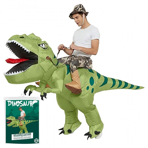 Uppblåsbar Maskeraddräkt T-Rex
