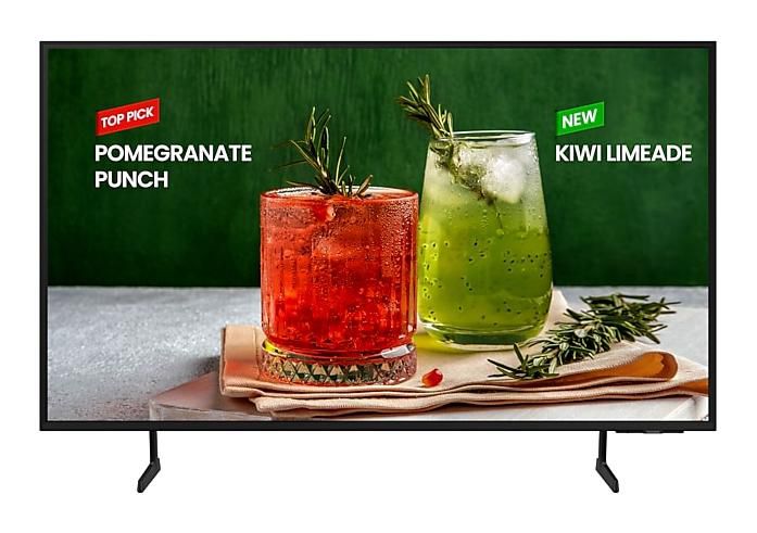 85" Samsung BE85D-H VA 4K/3840x2160, 2xHDMI, LAN/WiFi, Tizen, DVB-T2/C/S2 tuner, 16/7-drift, högtalare, bild 4