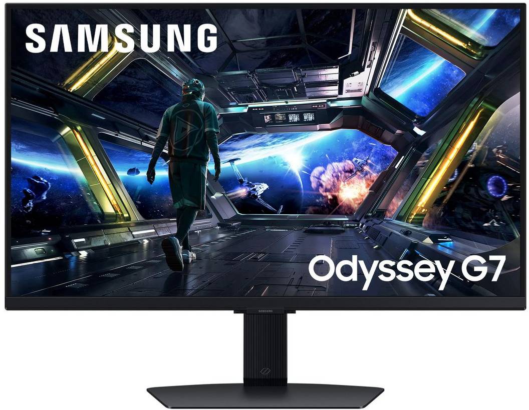 Samsung Odyssey G7 G70D 27" 4K UHD-gamingskärm, bild 4
