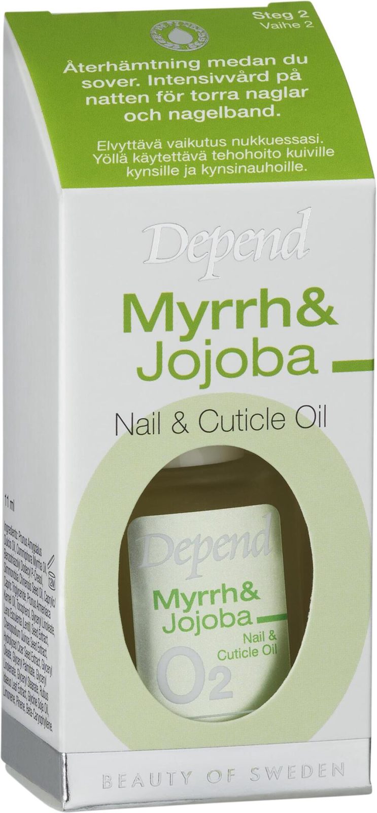 Depend Myrra & Jojoba Nail & Cuticle Oil 11 ml, bild 2