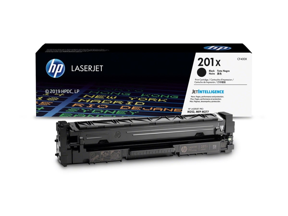 HP Toner 201X Svart