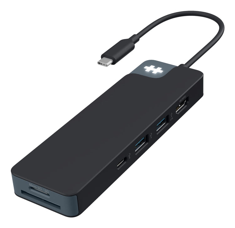 HyperDrive Flex 8 Port USB-C Hub - Svart, bild 4