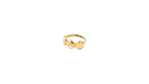 PILGRIM - SPARKLE Ring - Gold Plated - Adjustable Size, bild 3