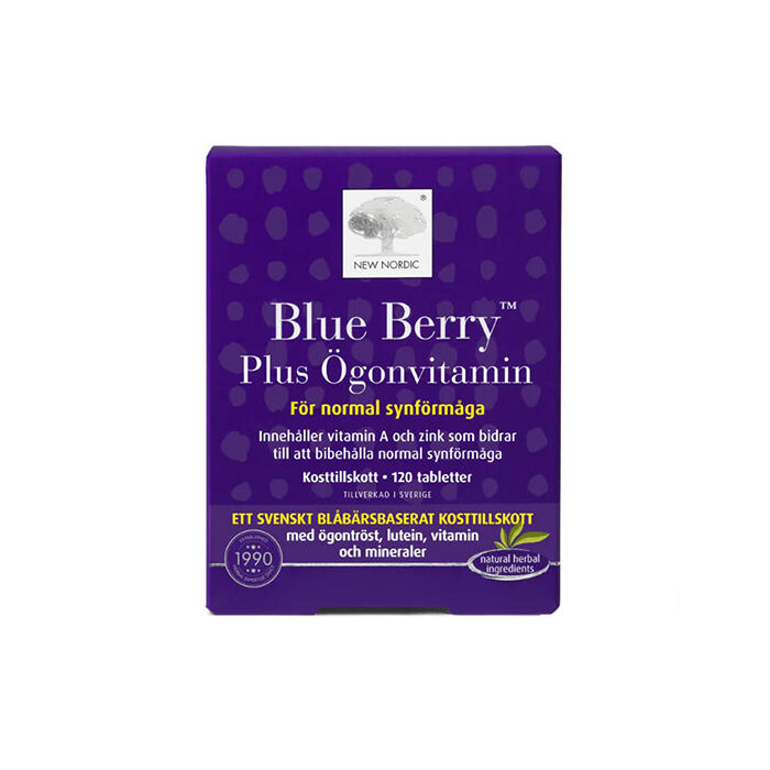 New Nordic Blue Berry Plus Ögonvitamin, 120 st, bild 3
