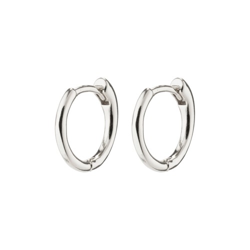 PILGRIM - EANNA Small Hoops - Silver-Plated - 12 mm