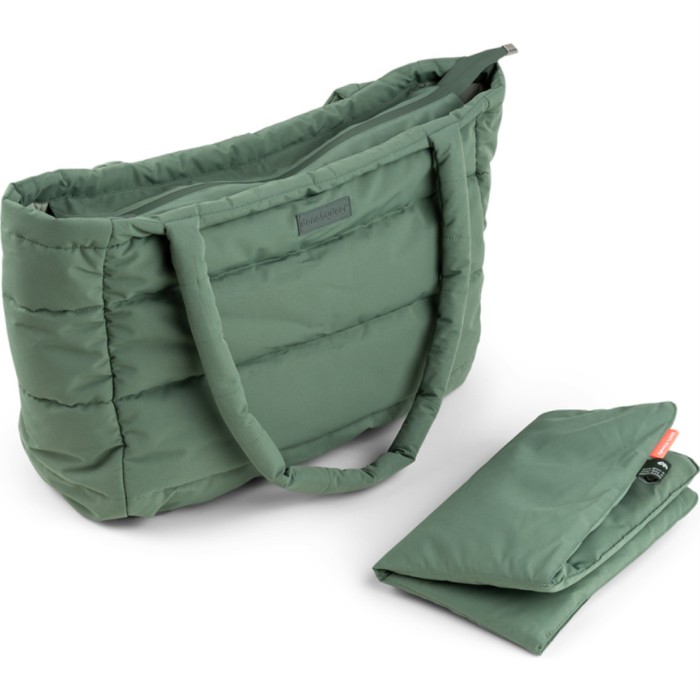 Done by Deer Quilted Changing Tote Bag, Green