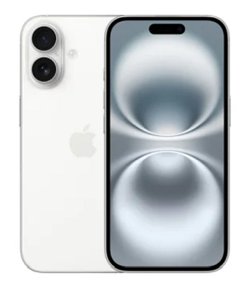 Apple iPhone 16 128 GB, vit