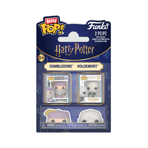 Funko! - Funko Bitty POP 2PK HP Dumbledore/Voldemort