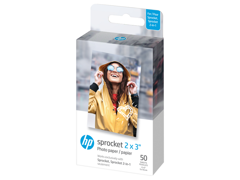 HP Zink papper - 50-Pack 5x7,6 cm, bild 4