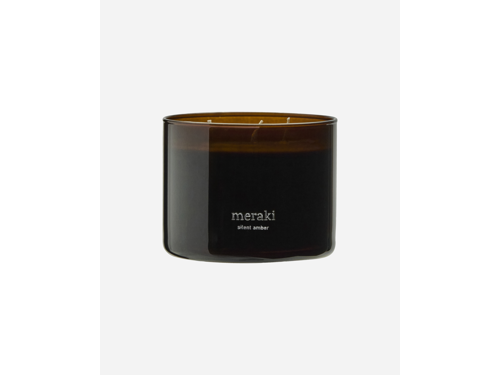 Meraki - Scented Candle - Silent Amber - 340 g - Brown, bild 2