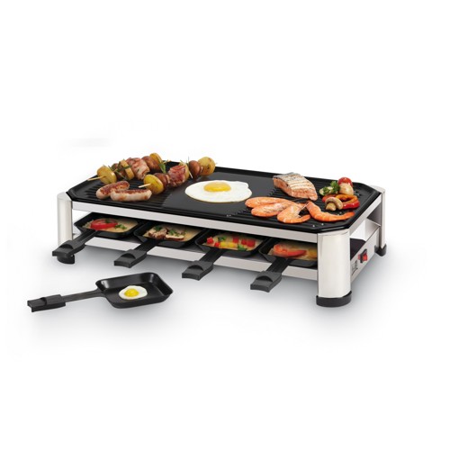FRITEL RG 2170 - Raclette/grill - 1.5 kW - rostfri stålkrom/svart