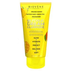 Biovène Dream Cleanser Glycolic Acid + Organic Mango Rejuvenating Cleanser for Face & Body 200 ml