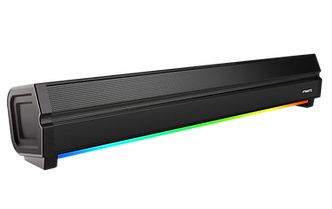 Streetz bärbar Bluetooth-högtalare med RGB, micro SD / SB100-BLK / 6612035