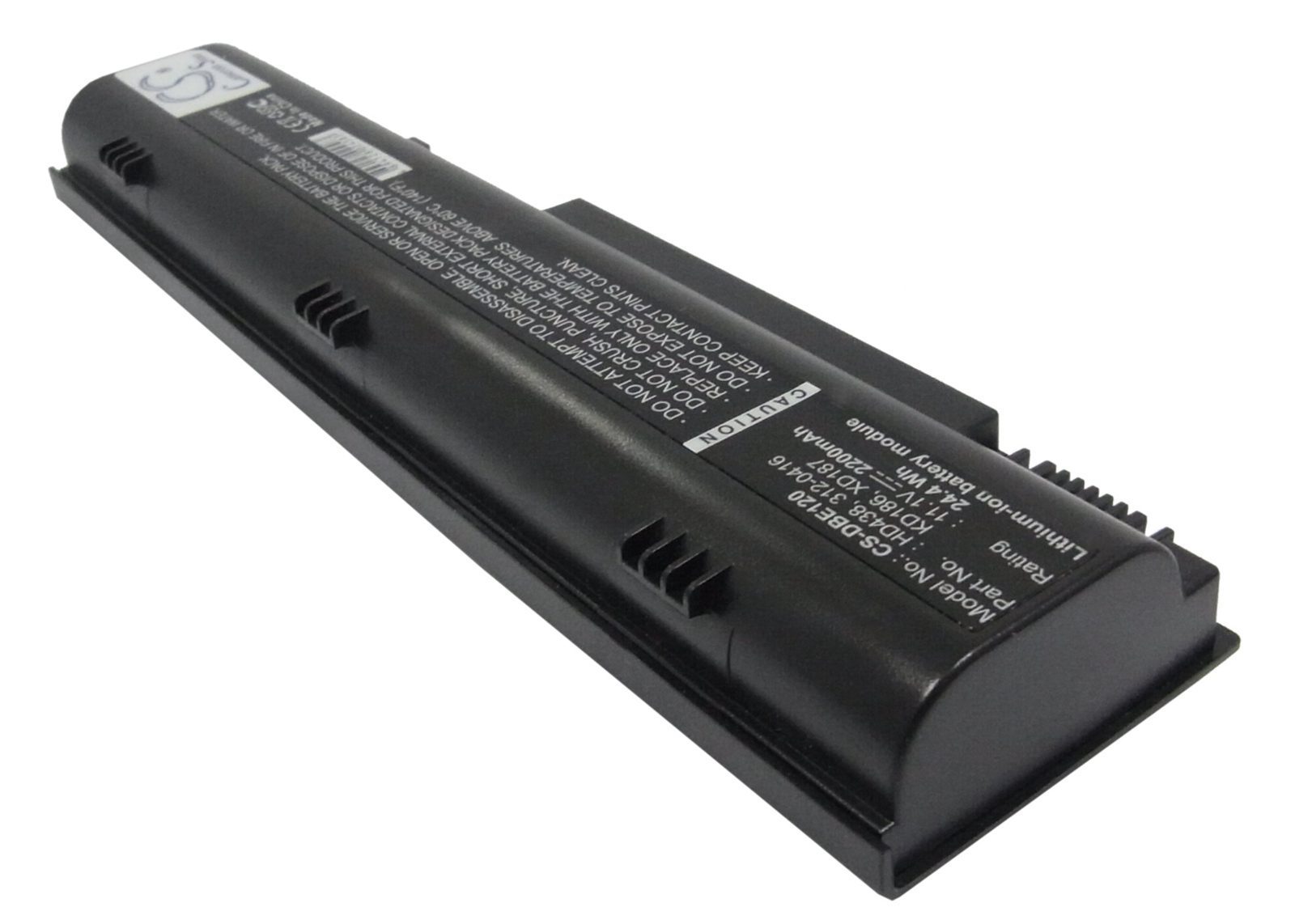 Batteri till Notebook, Bärbar dator för DELL Inspiron 1300, Inspiron B120, bild 4