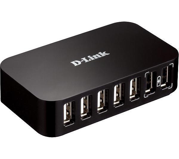 USB 2.0-hub D-Link DUB-H7, 7xUSB 2.0, inkl. strömadapter, bild 3