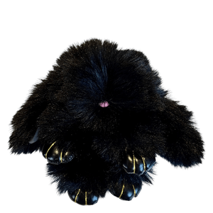 DARK Bunny Bag Charm Black