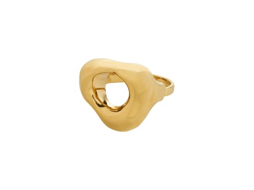PILGRIM - Free Ring - Gold Plated - Adjustable Size, bild 2