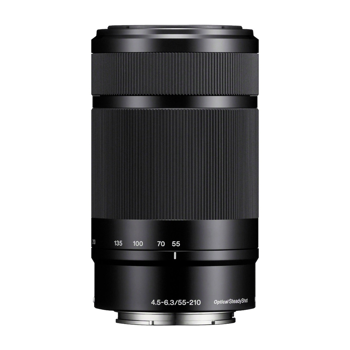 Sony E 55-210mm f/4.5-6.3 objektiv (SEL55210B), svart