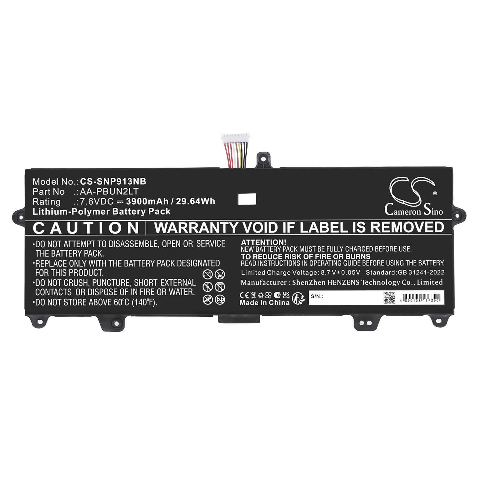 Batteri till Laptop, Bärbar dator för Samsung Notebook 9 13.3", NP900X3L m.fl., bild 5