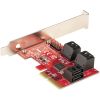 StarTech.com kontrollerkort 6xSATA3, PCI-E 3.0 x4, Low Profile, bild 3