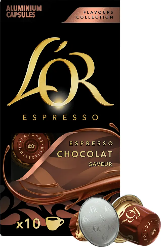 L'Or espresso Chocolate kaffekapslar 10 st