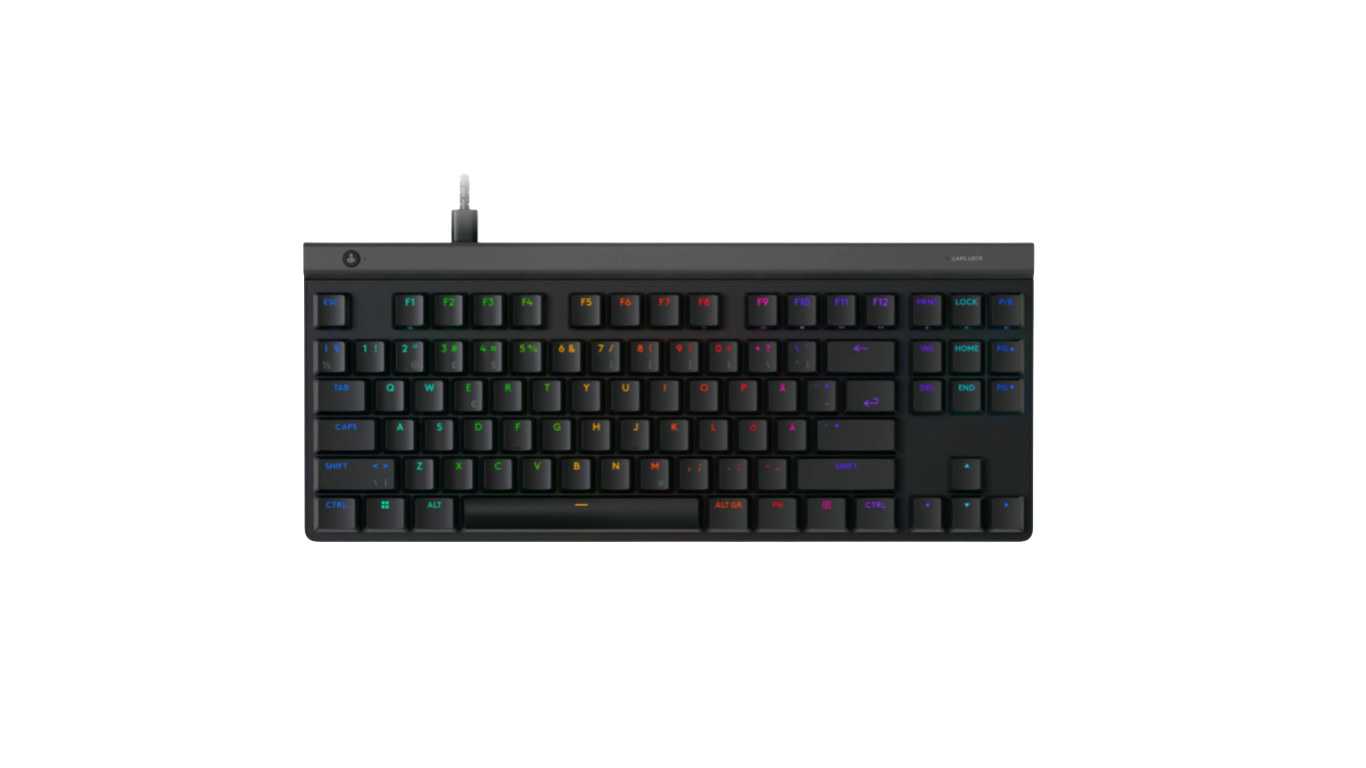 Logitech G G515 TKL tangentbord gaming (tactilt, svart)