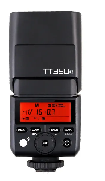 Godox TT350C, 2,2 s, 16 kanaler, 200 g, Slavblixt, bild 5