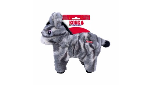 Kong - Low Stuff Stripes Donkey - 25x27x8.5 cm, bild 3